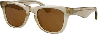 Burberry Zonnebril - Heren - Zonnebrillen - Beige - 50 MM - Accessoires