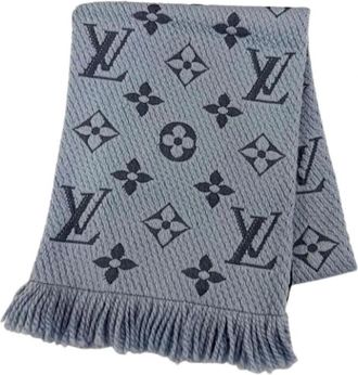 Louis Vuitton Pre-owned Stole - - Pre-owned - Donna - Blu - ONE SIZE