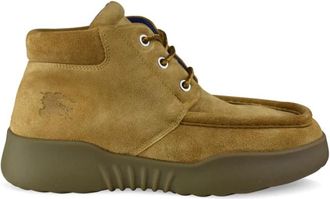 Burberry Lace-up Boots - Heren - Veterlaarzen - Beige - 43 EU - Su&egrave;de - Schoenen