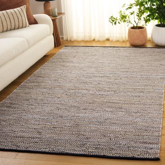 Safavieh Vintage Leather Hand Made Area Rug, Beige Solid / Tonal Style