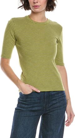 Vince Striped Elbow Shirt