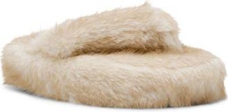 Steve Madden Fizzy Slide Sandal in Natural at Nordstrom, Size 10