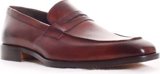 Donald J Pliner Mens Stiles Loafers In Dark Brown