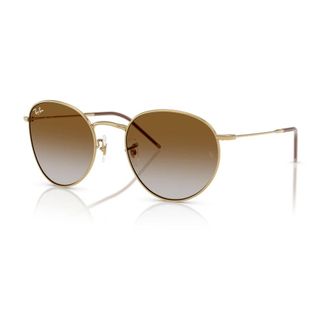 Ray-Ban Ronde Omgekeerde Zonnebril - unisex - Zonnebrillen - Geel - 53 MM - Accessoires