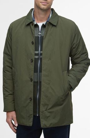 Barbour Wadded Lorden Waterproof Jacket in Olive at Nordstrom, Size Xx-Large