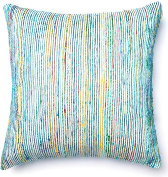 Loloi Rugs Hand-Made Decorative Silk Pillow