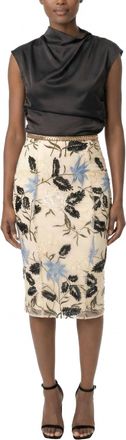 Area Stars Womens Jesse Cocktail Skirt In Multicolor