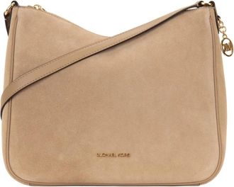 Michael Kors Schoudertas - Dames - Schoudertassen - Beige - ONE Size - Leer - Tassen