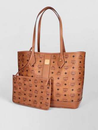 MCM large shoulder shopper bag dual handles