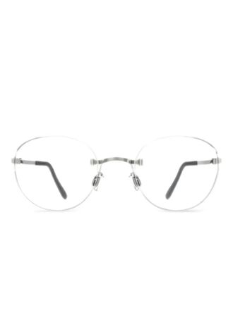 Blackfin Aero A-M bril met rond montuur - Zilver