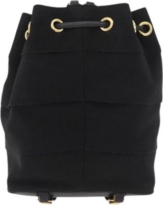 Ferragamo Pre-owned Bucket Bag - Dames - Vintage Tas - Zwart - ONE Size - Leer - Vintage