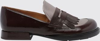Chie Mihara Mocassini Penny Jeluse in pelle naplak bicolore con frange e traversina