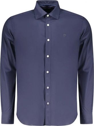 North Sails Oxford Shirt - Heren - Casual Overhemden - Blauw - L - Leer - Overhemden
