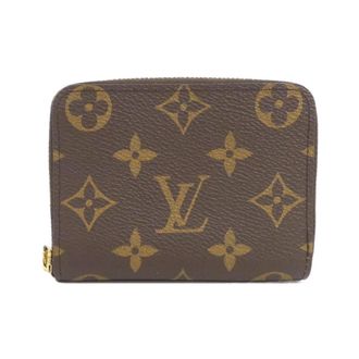 Louis Vuitton Marron Coated Canvas Coin Purse/Coin Case (Pre-Owned)