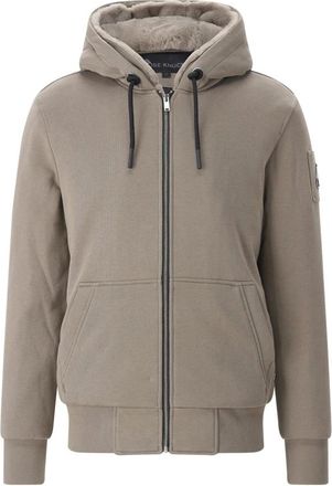 Moose Knuckles Hoodies & sweatvesten, Heren, Bruin, XL, Zip-throughs