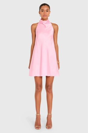 Amanda Uprichard Calypso Dress In Pink