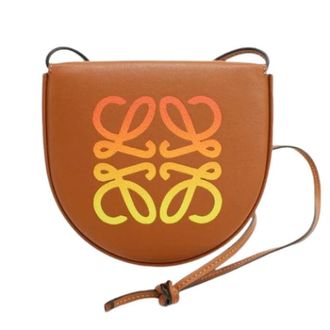 Loewe Pre-owned Shoulder Bag - Dames - Pre-owned - Bruin - Maat: ONE Size Leer