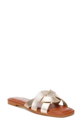London Rag Dickery Slide Sandal in Gold at Nordstrom Rack, Size 8.5