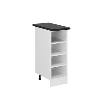 Vicco Estante De Cocina R-line, Blanco, 30 Cm, Et Antracita