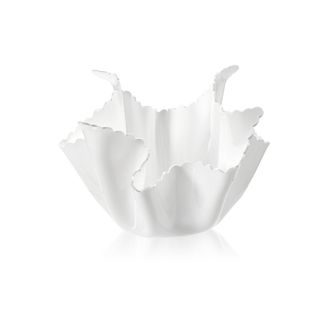 Iplex Drapery vase daisy white