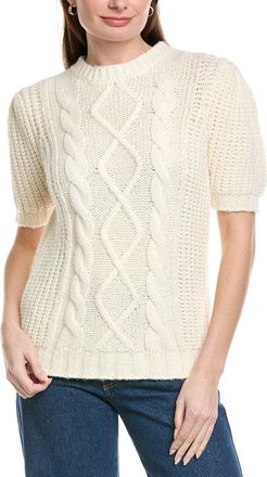 Eleventy Round Neck Alpaca-Blend Sweater