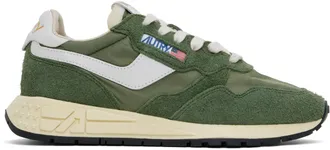 スニーカー AUTRY WHITE/GREY LEATHER AND MESH LOW CLC TRAINER Autry White/Grey Leather And Mesh Low Clc Trainer from