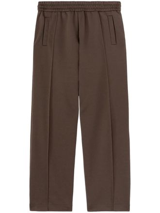 Palm Angels Trainingsbroek met logoprint - Bruin