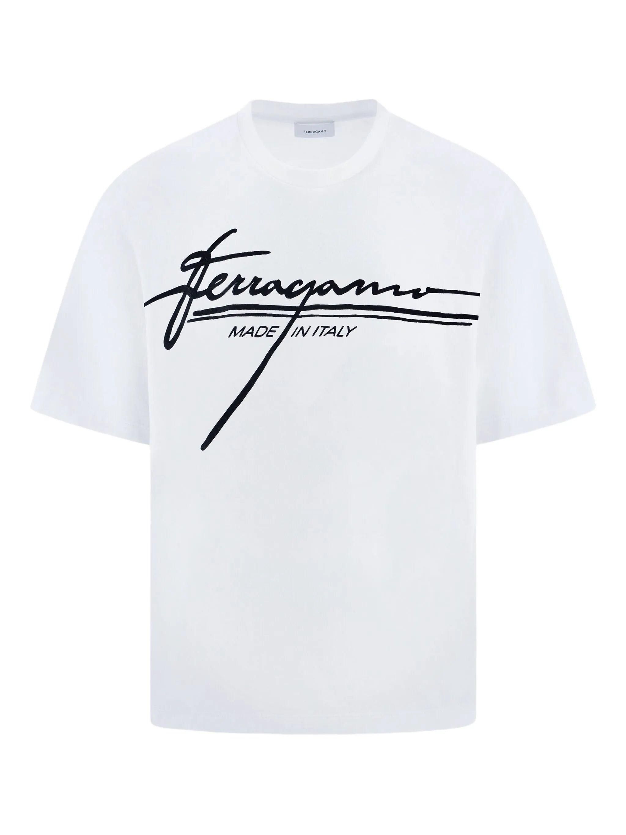 White Ferragamo T-Shirts: Shop up to −69% | Stylight