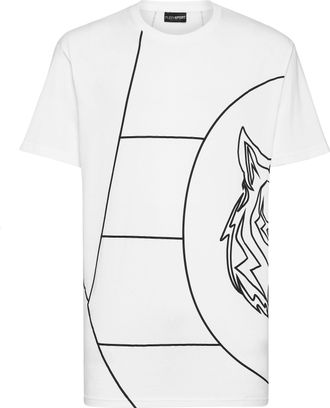 Plein Sport T-Shirt Ronde Hals Tiger