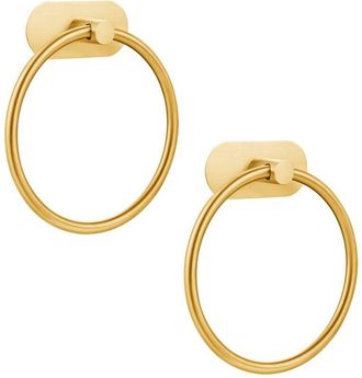 OEM Anillo Porta-toallas - Acero Inoxidable Anticorrosi&oacute;n - Adhesivo Fuerte Sin Taladrar - Para Ba&ntilde;o Cocina Lavander&iacute;a - Pack De 2