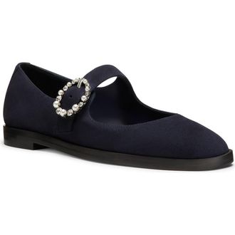Stuart Weitzman Loralei Crystal Mary Jane in Marine Blue at Nordstrom Rack, Size 7