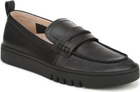 Vionic Chantel Penny Loafer Slip-On Sneaker in Black/Black at Nordstrom Rack, Size 7