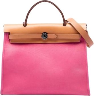 Herm&egrave;s Pre-owned Herbag Zip 31 - - Pre-owned - Donna - Rosa - ONE SIZE