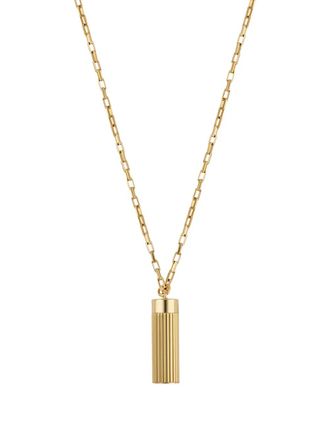 Ivi Seaside Collection ribbed-pendant necklace - women - 18kt Gold Plated Brass - One Size