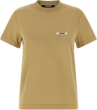 Jacquemus Mujer, Camisetas, Beige, Talla: XS