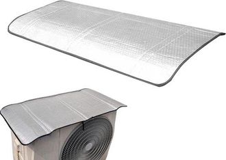 No Brand Funda Para Aire Acondicionado Exterior, Protecci&oacute;n Para Aire Acondicionado Split, Impermeable Y Resistente A Los Rayos Uv, 31.5 X 15.75 Pulgadas, Para
