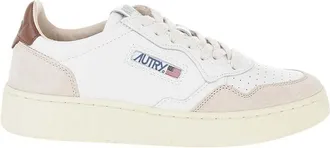 Autry Beige High-Top Sneakers