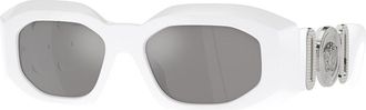 Versace VE4425U 314/6G Womens Sunglasses White Size 54