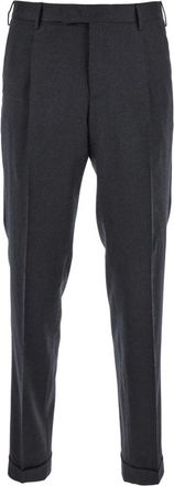 Pantaloni Torino Heren, Broeken, Grijs, Maat: XL Wol