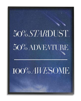 Stupell Industries The Kids Room By Stupell Blue Atmosphere Stardust