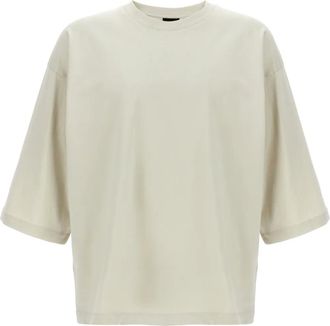Thom Krom M TS 852 T-shirt - men - Cotton - L - Neutrals