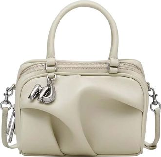 Marc Jacobs White The Wave Mini Satchel
