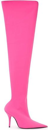 Balenciaga Mes Stretch Boots Roze Stilettos
