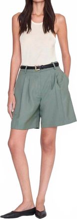 Anine Bing Brice Short In Sage