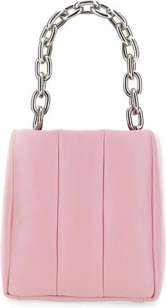 Stand Studio DYA Panel Leather Bag - Dames - Handtassen - Roze - ONE Size - Leer - Tassen