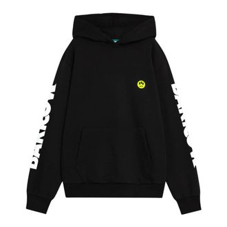 Barrow Hoodies, male, Black, Size: XL S6Bwuahs005