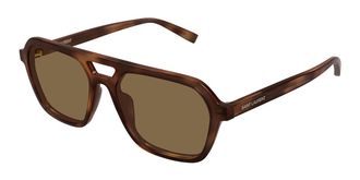 Saint Laurent SL 905 003 Mens Sunglasses Tortoiseshell Size 55 - Free RX Lenses - Free RX Lenses
