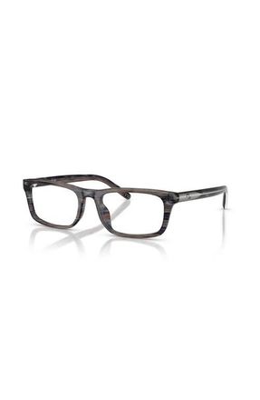 Diesel 54mm Rectangle optical glasses in Grey at Nordstrom