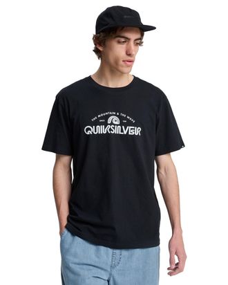 Quiksilver T-Shirt QUIKSILVER EV Vista, Herren, Gr. XXL, schwarz, Obermaterial: 70% Walkfrottier, 30% Walkfrottier;, Shirts T-Shirt