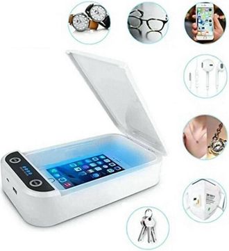 Trade Shop Trade Shop - Sterilizzatore Uv Portatile Box Disinfezione Oggetti Telefono Diffusore Aromi